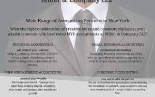 Miller & Company LLP: CPA of NYC